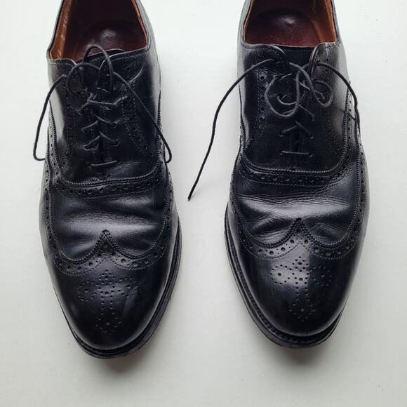 Allen Edmonds Chester Full Brogue Wingtip Black Oxford Dress Shoes 12D 12 main image 11